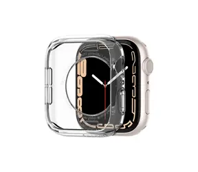 Spigen Liquid Crystal kryt pro Apple Watch Series 45mm & 44mm čirá