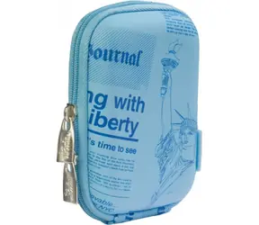 Riva Case 7023 Newspaper tyrkysová / pouzdro na fotoaparát 