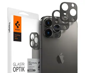 Spigen tR Optik ochranné sklo na fotoaparát pro Apple iPhone 13 Pro & Max graphite 2ks