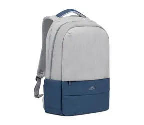 Riva Case 7567 šedo-modrá / batoh na notebook 17.3"