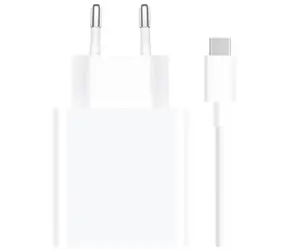Xiaomi MDY Type-A nabíječka 67W bílá / 1x USB-A / USB-C kabel (1m)