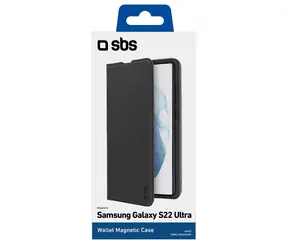 SBS Book Wallet Lite pouzdro pro Samsung Galaxy S22 Ultra černá