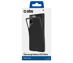SBS Vanity pouzdro pro Samsung Galaxy S22 Ultra černá