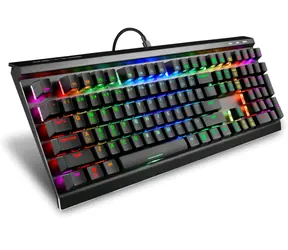 Sharkoon SGK60 Kailh BOX White černá / herní klávesnice / mechanická / drátová / RGB / Kailh BOX White spínač / US