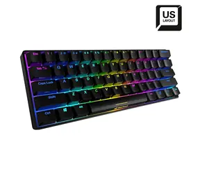 Sharkoon SGK50 S4 černá / herní klávesnice / mechanická / RGB / Kailh Red / US