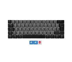 Sharkoon SKILLER SAC20 S4 černá / kryty kláves / 62 ks / pro SKILLER SGK50 S4 / US