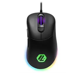 Sharkoon Light2 100 černá / herní myš / optická / 5000dpi / 1.8m kabel / RGB / 78g / 6 tlačítek