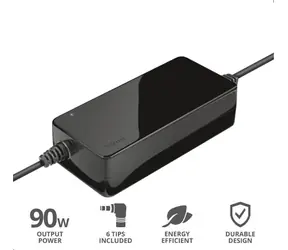 TRUST MAXO Lenovo černá / nabíječka pro notebook / 90W / 6 konektorů