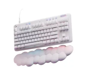 Logitech G713  Tactile bílá / herní klávesnice / US layout / kabel USB-A - C / RGB Lightsync