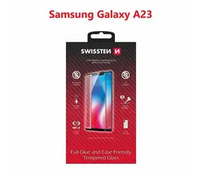SWISSTEN FULL GLUE COLOR FRAME CASE FRIENDLY sklo pro SAMSUNG A235F GALAXY A23 černá