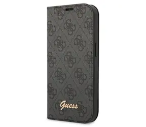 GUESS PC/TPU 4G Metal Camera Outline Book Pouzdro pro Apple iPhone 14 černá