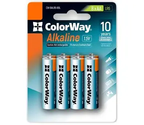 Colorway alkalická baterie AA 8ks / 1.5V / Blister         