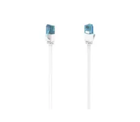 Hama 200686 síťový patch kabel Cat6 10 m šedá / UTP / plochý