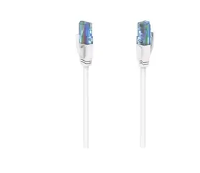 Hama 200675 síťový patch kabel Cat6a U/UTP 3 m šedá / 10GB/s 