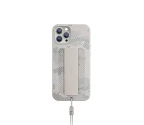 Uniq Hybrid Heldro Designer Edition Antimicrobial zadní kryt pro Apple iPhone 12 Pro Max slonovinová