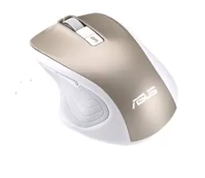ASUS MW202 bílo-zlatá / bezdrátová optická myš / 4000dpi / RF 2.4GHz