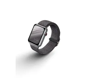 Uniq Aspen Braided řemínek pro Apple Watch 40 & 38mm - GRANITE GREY (šedá)
