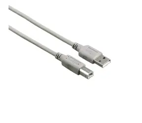 Hama 200900 propojovací kabel USB 2.0 A samec na USB-B samec 1.5m šedá / nebalený