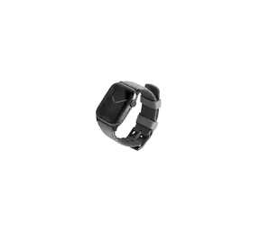 Uniq Linus Airosoft Silicone řemínek pro Apple Watch 45 & 44 & 42mm - CHALK GREY (šedá)