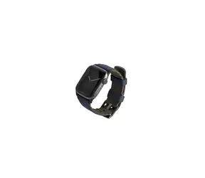Uniq Linus Airosoft Silicone řemínek pro Apple Watch 45 & 44 & 42mm - NAUTICAL BLUE (modrá)