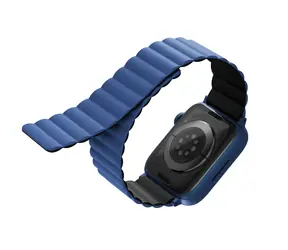 Uniq REVIX Reversible Magnetic řemínek pro Apple Watch 41 & 40 & 38mm - CASPIAN (modro-černá)