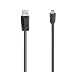 Hama 200632 kabel USB-A na USB-C 1.5 m černá