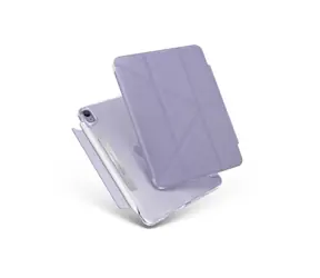 Uniq Camden Antimikrobiální pouzdro pro Apple iPad Mini (2021) - LAVENDER (fialová)