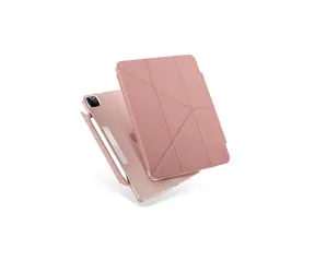 Uniq Camden Antimikrobiální pouzdro pro Apple iPad Pro 11 (2021) - PEONY (růžová)