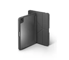 Uniq Moven Antimikrobiální pouzdro pro Apple iPad Mini (2021) - CHARCOAL (šedá)