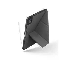 Uniq Transforma antibakteriální ochranné pouzdro pro Apple iPad Mini (2021) - CHARCOAL (šedá)
