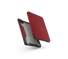 Uniq Trexa antimikrobiální pouzdro pro Apple iPad Pro 11 (2021) - CORAL (červená)