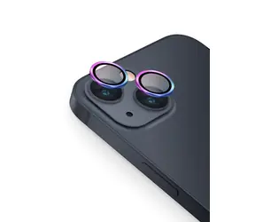 Uniq Optix Ochranné sklo na čočku fotoaparátu pro Apple iPhone 13 & 13 mini - IRIDESCENT (IRIDESCENT)