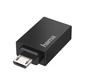 Hama 200307 redukce micro USB samec na USB-A  samice 