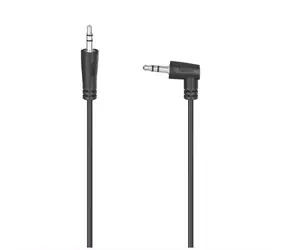 Hama 205285 audio kabel jack - jack 90 st. 0.5 m černá 