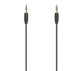 Hama 205118 audio slim kabel jack - jack 1.5 m černá 