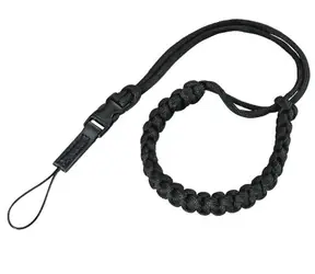 Hama 27215 Braid 20 černá / poutko na fotoaparát / 20 cm