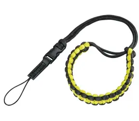 Hama 27216 Braid 20 černo-žlutá / poutko na fotoaparát / 20 cm