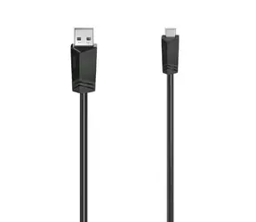 Hama 200605 mini USB 2.0 kabel USB-A na miniUSB 0.75 m černá 