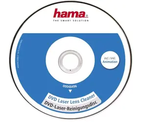 Hama 48496 disk pro čištění laserového snímače DVD mechaniky / suchý proces