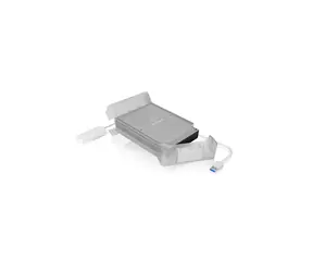 Icy Box IB-AC705-6G bílá / Externí box pro 2.5"/3.5" HDD/SSD