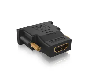 Icy Box IB-AC552 černá /  DVI-D adaptér na HDMI 4K černá 