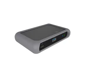 Icy Box IB-HUB801-TB4 černo-šedá / USB-C HUB / 1x USB 3.2 A / 3x Thunderbolt USB-C 