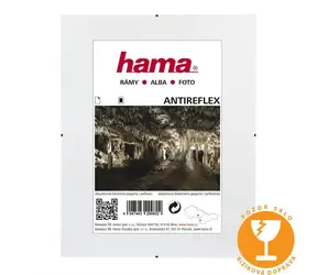Hama Clip-Fix antireflexní sklo 21x29.7 cm (formát A4)