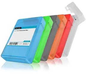 Icy Box IB-AC602b-6 čirá / plastový box na uskladnění 3.5" HDD 