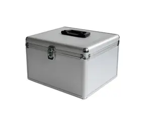 MediaRange BOX76 Kufr pro 300 disků stříbrná 