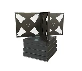 MediaRange BOX34-4 obal na 4x CD/DVD čirá / 5ks 