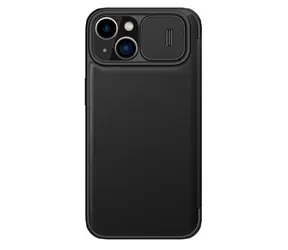 Nillkin Qin Book PRO Cloth Pouzdro pro Apple iPhone 14 Plus Classic černá