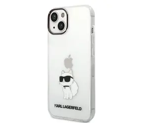 Karl Lagerfeld IML Choupette NFT Zadní Kryt pro Apple iPhone 14 Plus transparentní