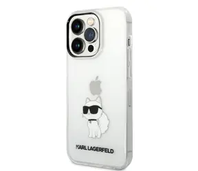 Karl Lagerfeld IML Choupette NFT Zadní Kryt pro Apple iPhone 14 Pro Max transparentní