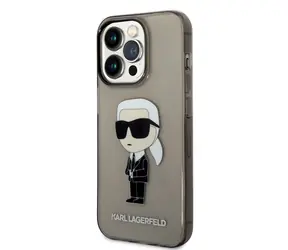Karl Lagerfeld IML Ikonik NFT Zadní Kryt pro Apple iPhone 14 Pro Max černá